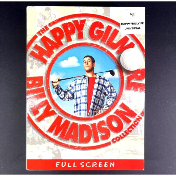 The Happy Gilmore & Billy Madison Collection Full Screen Special Edition 2 DVD S - Picture 3 of 6